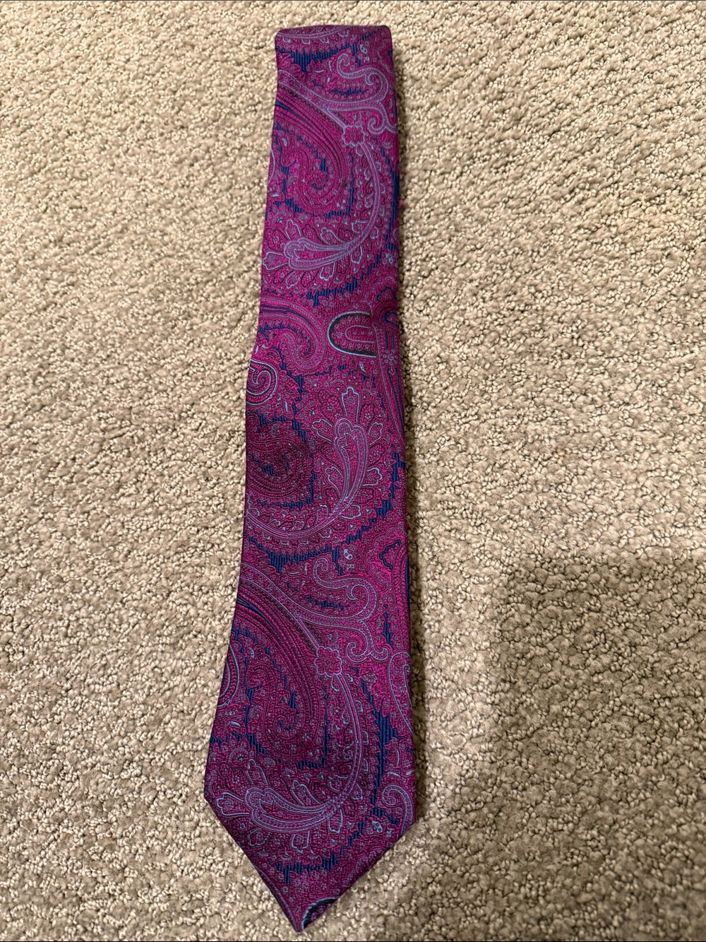 AMAZING LIMITED EDITION HANDMADE VINTAGE TURNBULL & ASSER TIE - ITALY